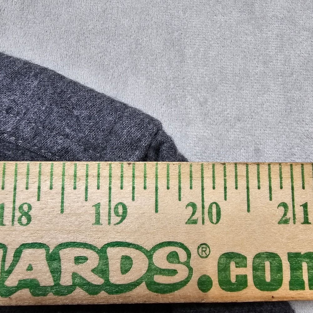 LL Bean Mens L-Tall Slightly Fitted Flannel Shirt Charcoal Gray‎ Heather - Picture 16 of 16
